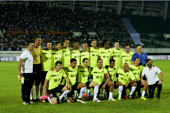 South America VS Europe ALL-Star Soccer Carnival Chengdu Station